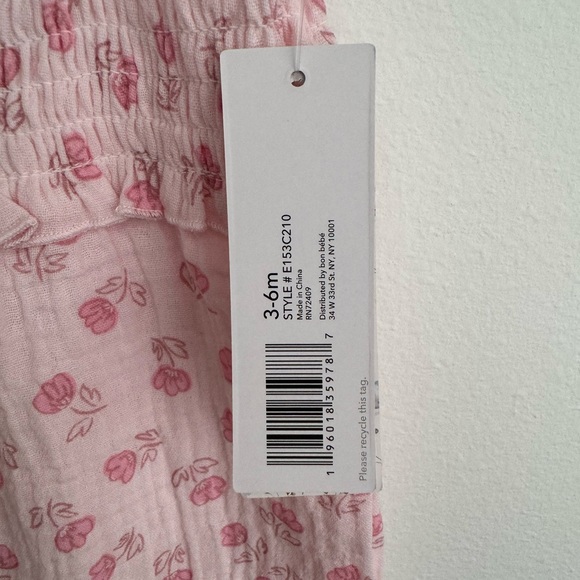 Emily & Oliver Baby Girls Floral Coverall & Headband Set Size NWT - Picture 13 of 13